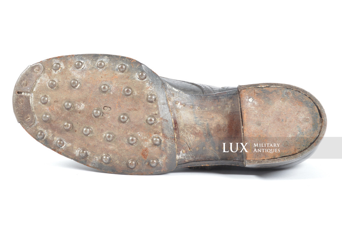 Late-war German low ankle boots - photo 28