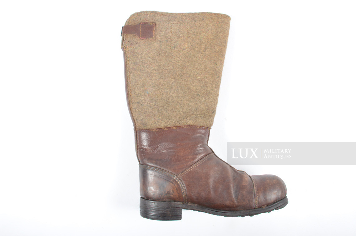 German late-war brown winter combat boots, « RBNr » - photo 11