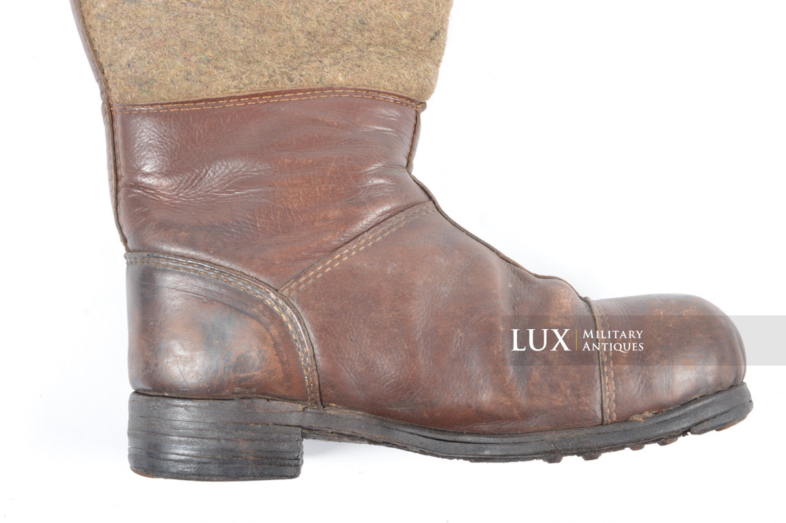 German late-war brown winter combat boots, « RBNr » - photo 13