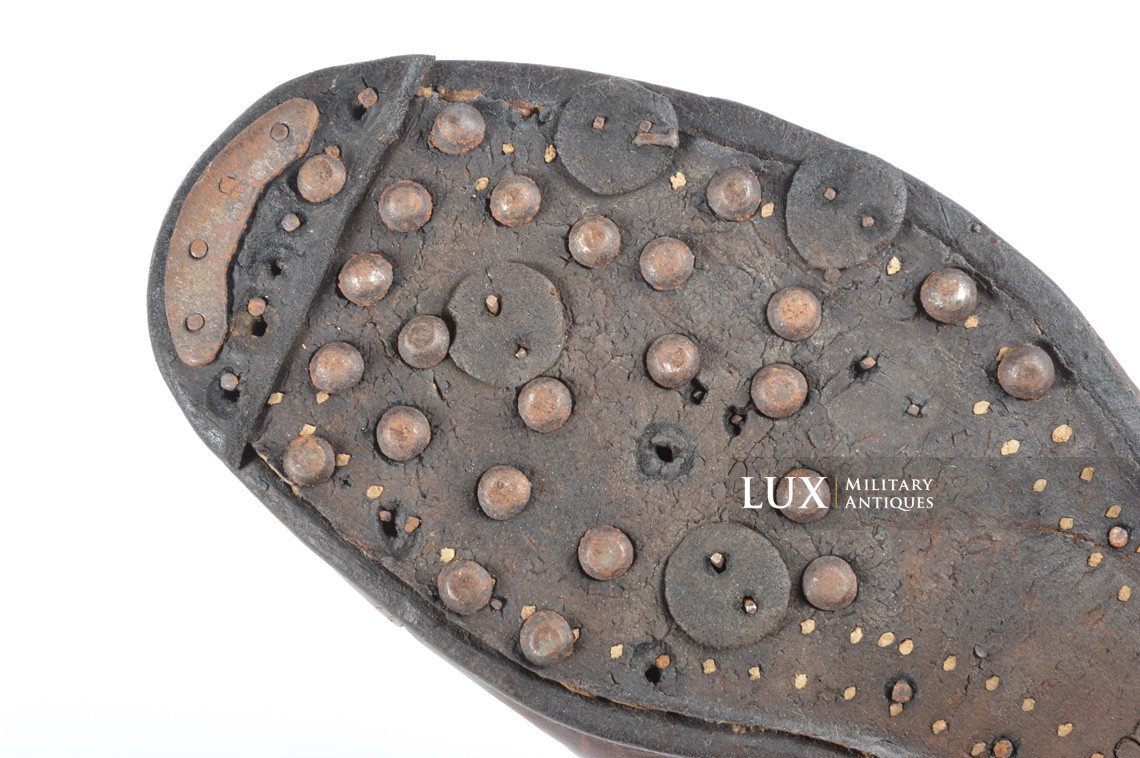 German late-war brown winter combat boots, « RBNr » - photo 15