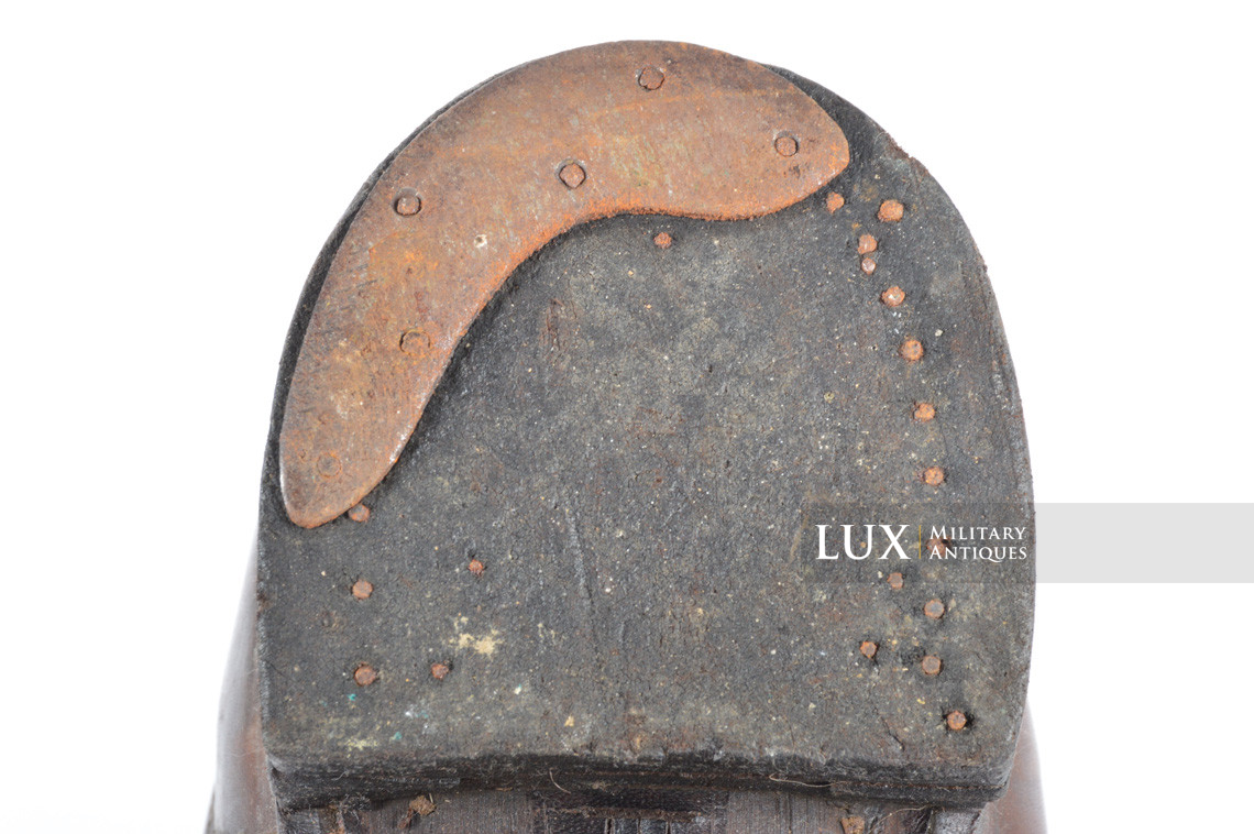 German late-war brown winter combat boots, « RBNr » - photo 17