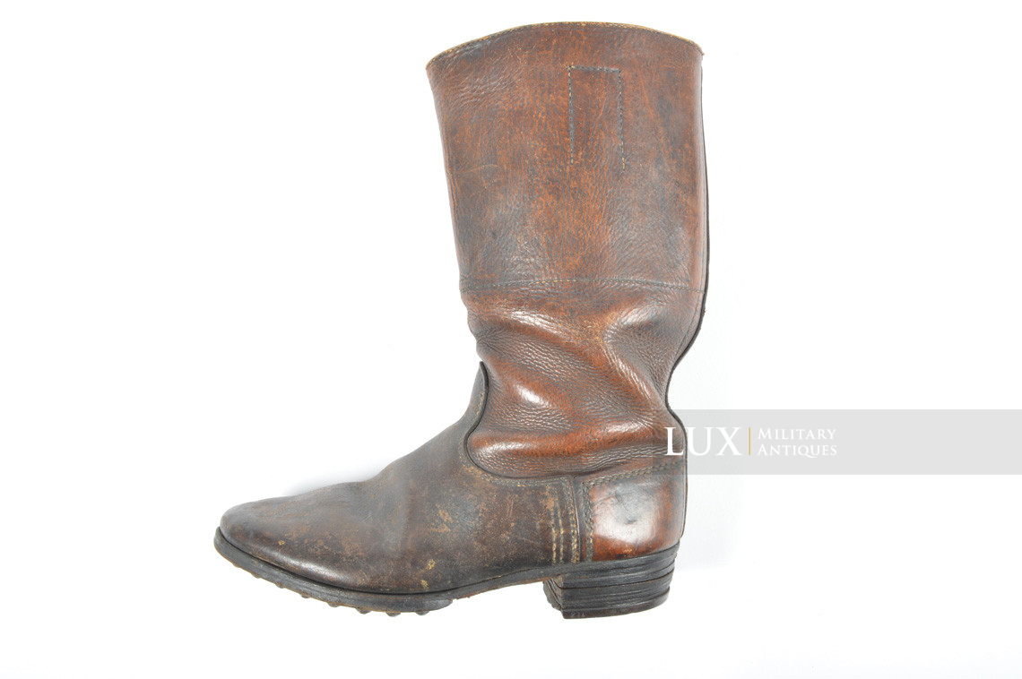 Bottes allemandes milieu de guerre pour la troupe, « Rieker 1942 » - photo 8