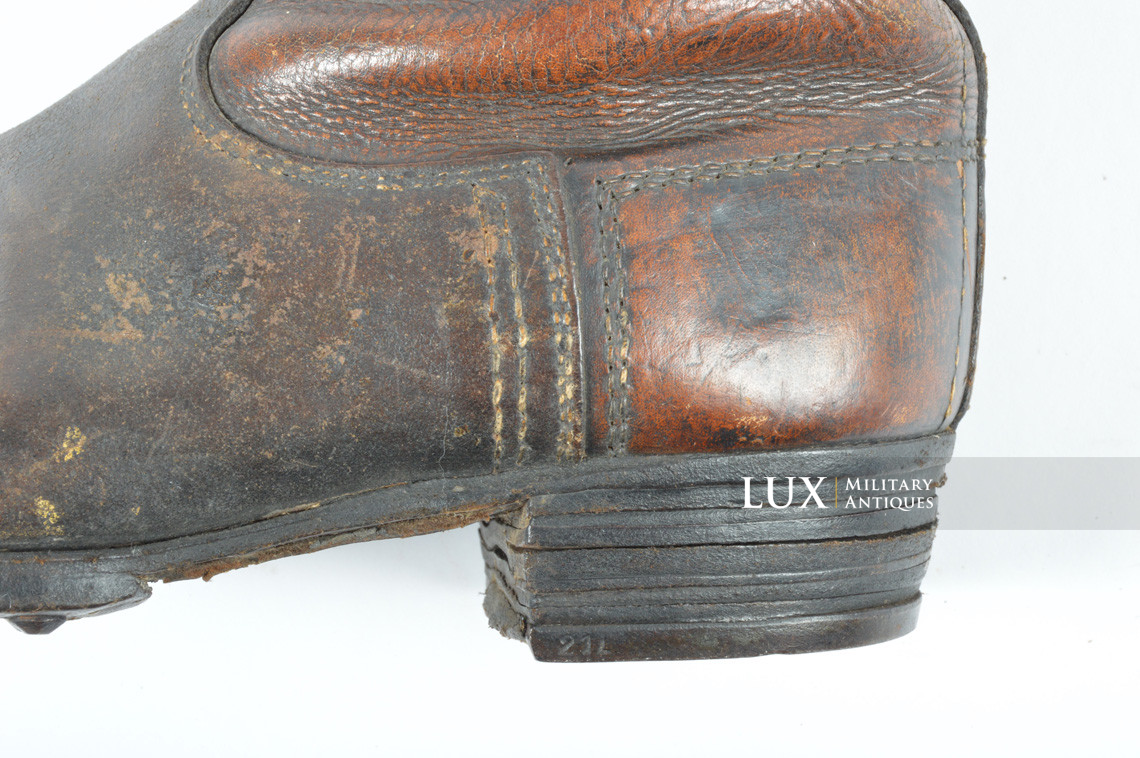 Bottes allemandes milieu de guerre pour la troupe, « Rieker 1942 » - photo 10