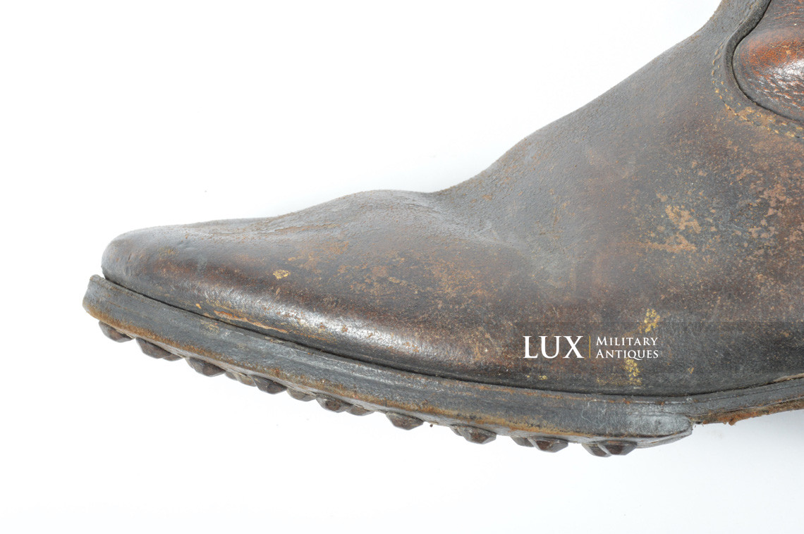 Bottes allemandes milieu de guerre pour la troupe, « Rieker 1942 » - photo 11