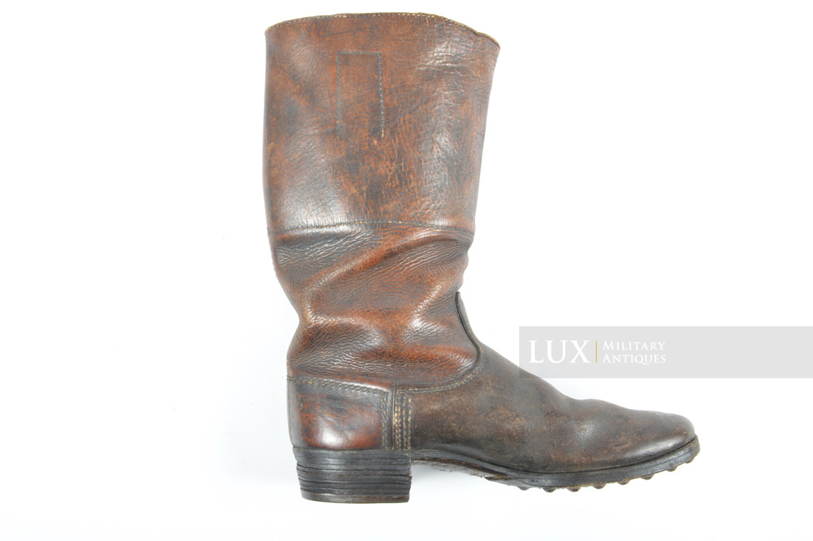 Bottes allemandes milieu de guerre pour la troupe, « Rieker 1942 » - photo 12