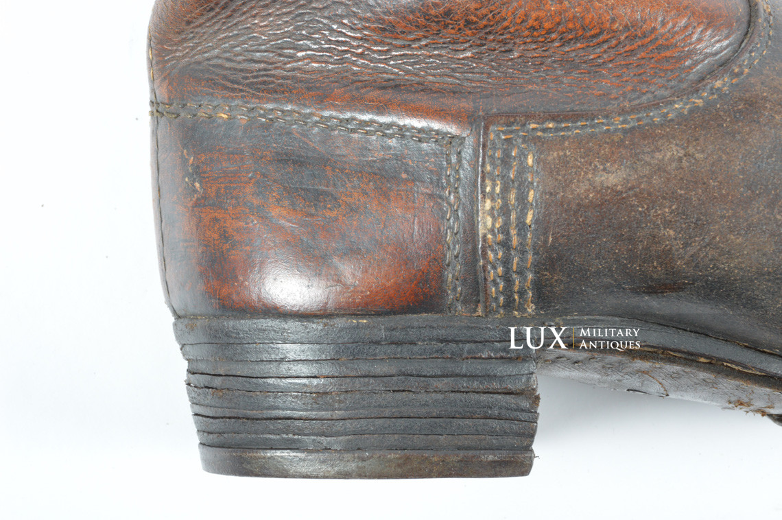 Bottes allemandes milieu de guerre pour la troupe, « Rieker 1942 » - photo 14