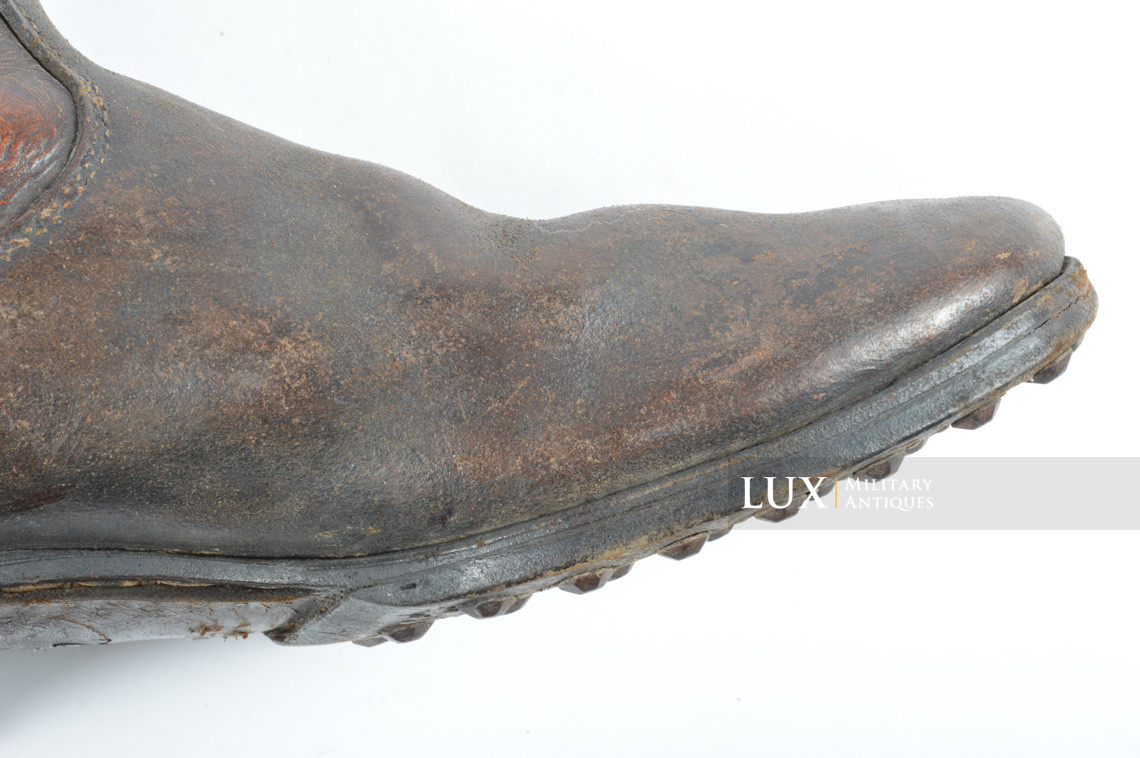 Bottes allemandes milieu de guerre pour la troupe, « Rieker 1942 » - photo 15