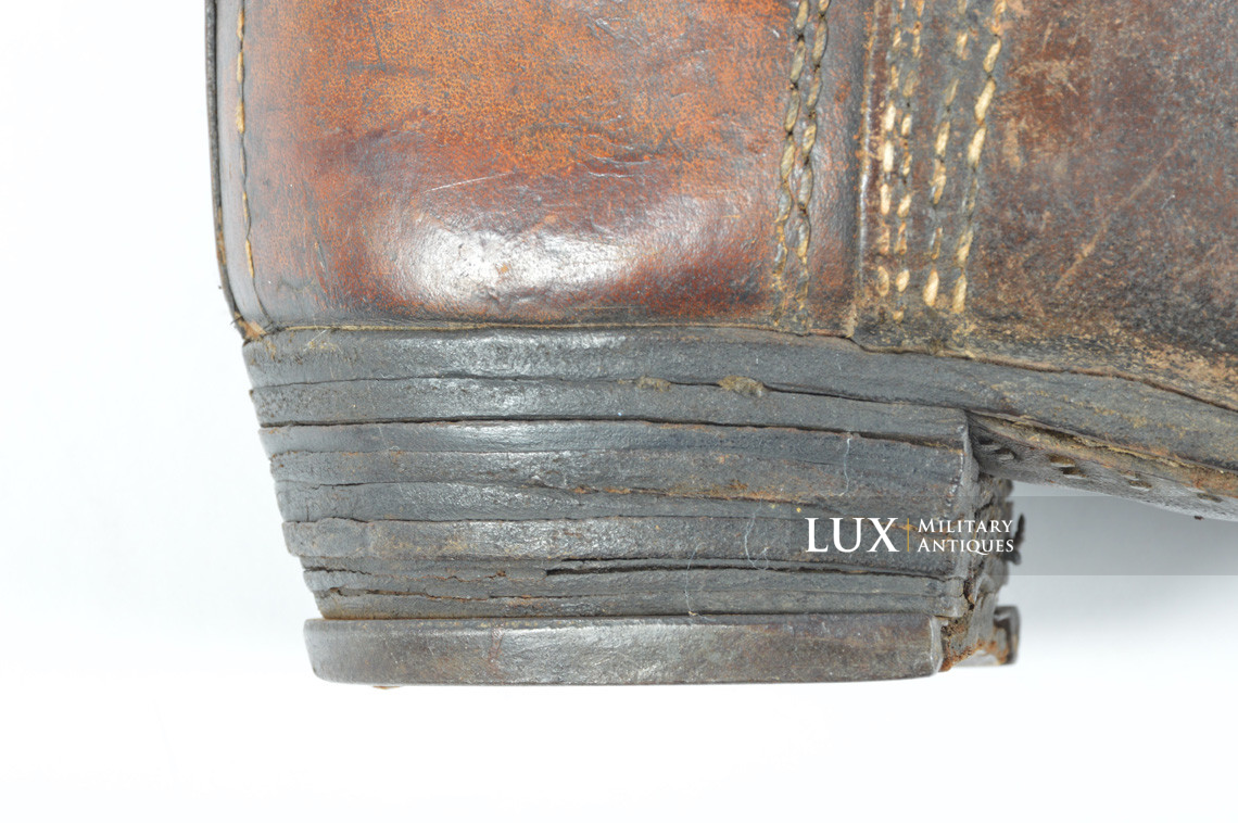 Bottes allemandes milieu de guerre pour la troupe, « Rieker 1942 » - photo 24