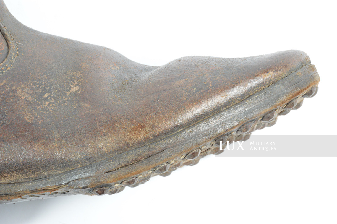 Bottes allemandes milieu de guerre pour la troupe, « Rieker 1942 » - photo 25