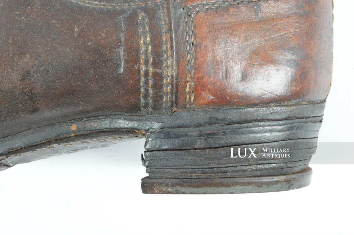 Bottes allemandes milieu de guerre pour la troupe, « Rieker 1942 » - photo 28