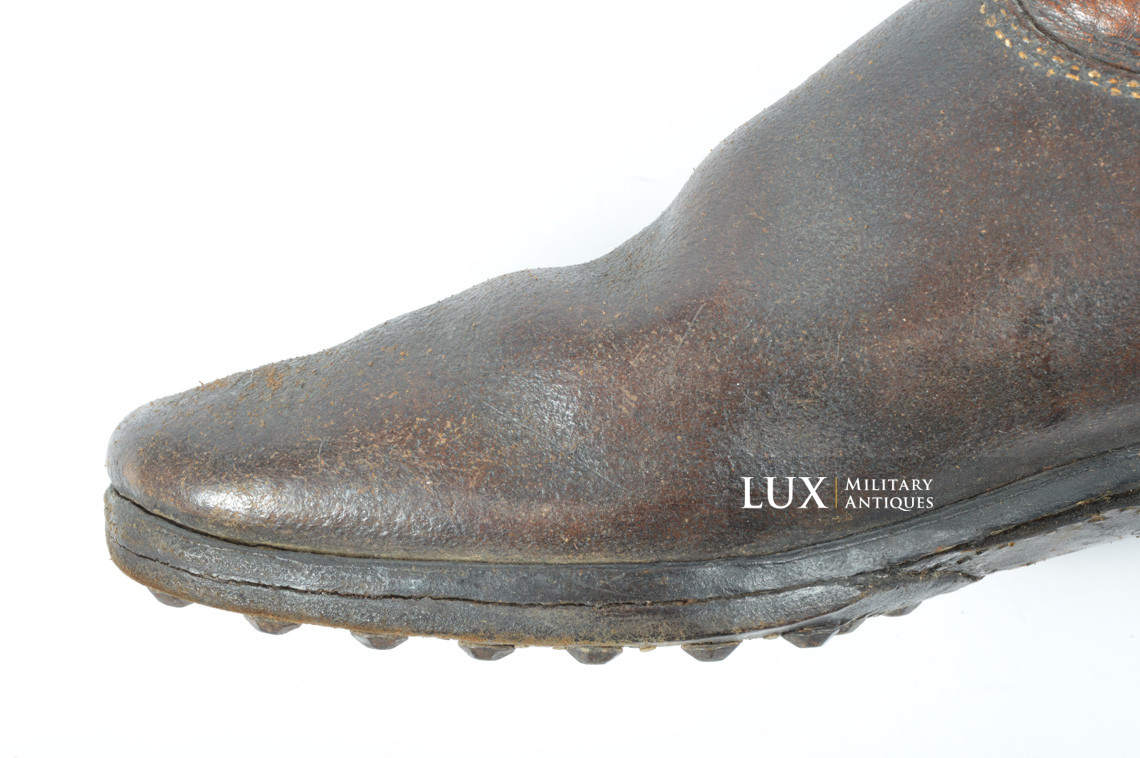 Bottes allemandes milieu de guerre pour la troupe, « Rieker 1942 » - photo 29