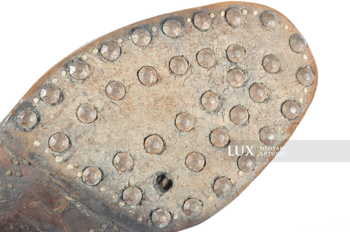 Bottes allemandes milieu de guerre pour la troupe, « Rieker 1942 » - photo 31