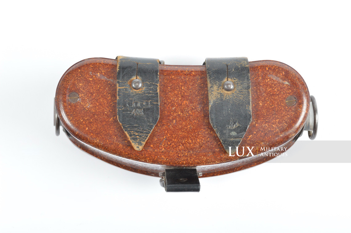 German 6x30 red bakelite binoculars storage case, « jhg43 » - photo 9