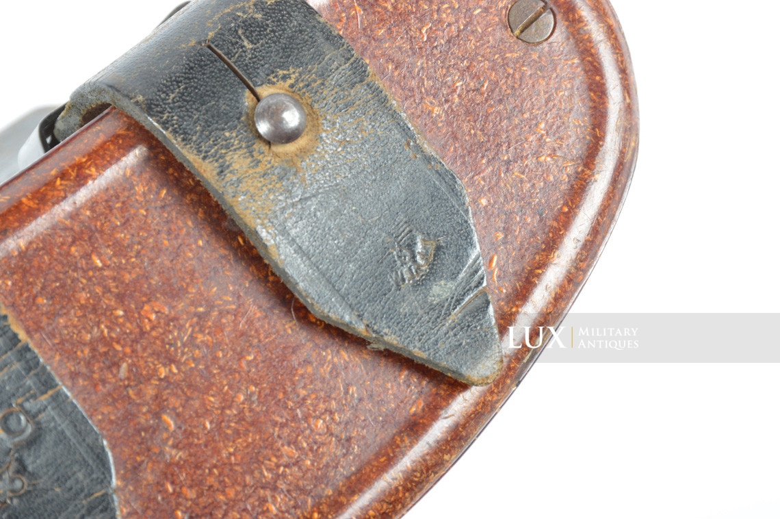 German 6x30 red bakelite binoculars storage case, « jhg43 » - photo 11