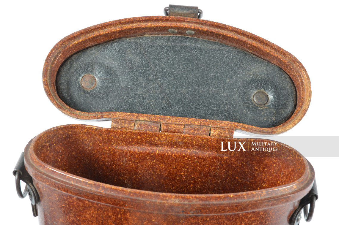 German 6x30 red bakelite binoculars storage case, « jhg43 » - photo 14