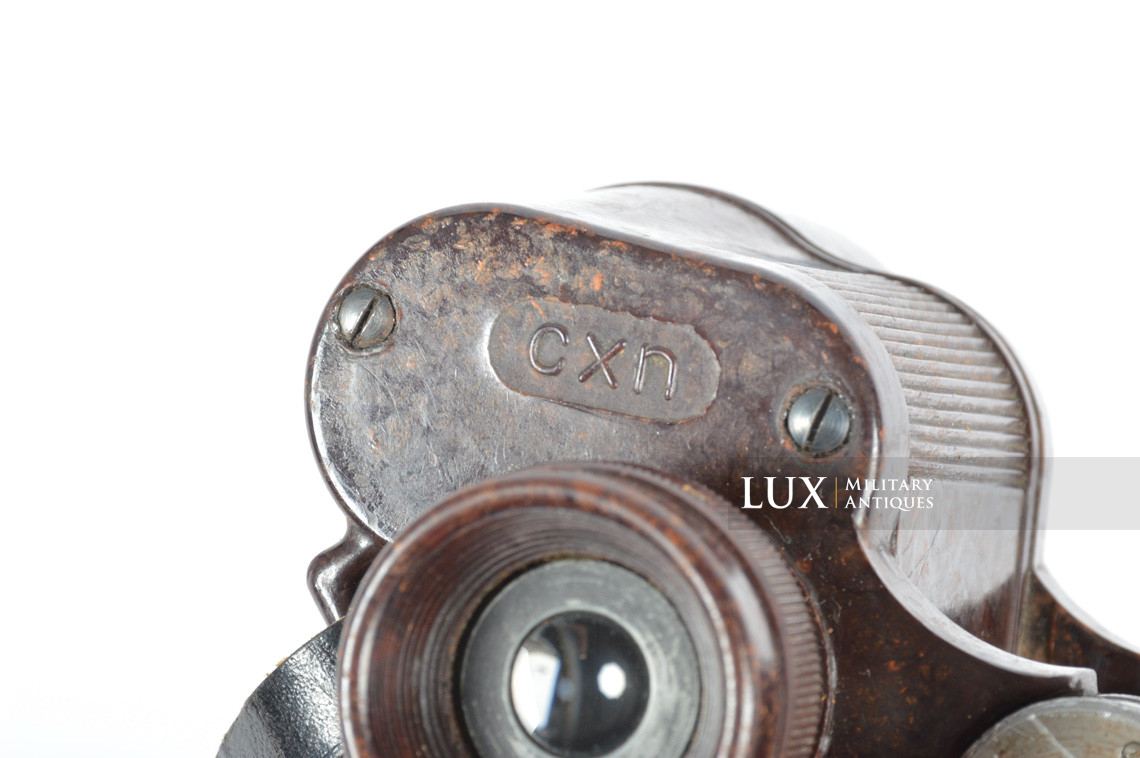 German bakelite 6x30 power issue field binoculars, « Dienstglas cxn » - photo 13