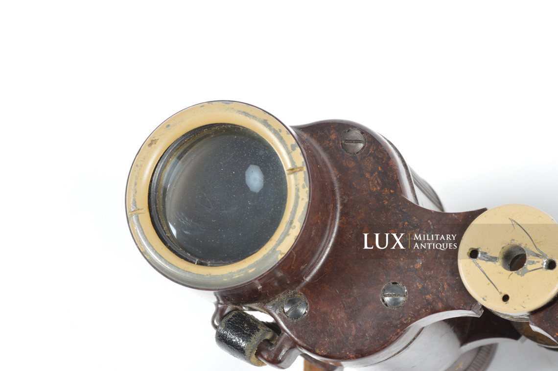 German bakelite 6x30 power issue field binoculars, « Dienstglas cxn » - photo 15