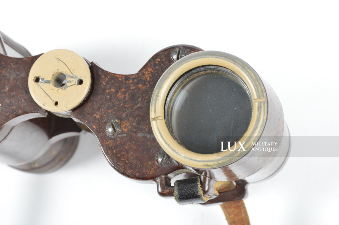 German bakelite 6x30 power issue field binoculars, « Dienstglas cxn » - photo 16