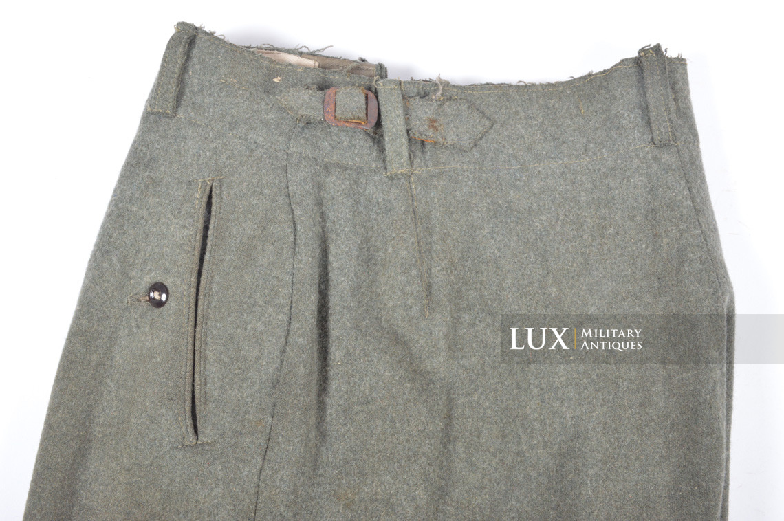 Rare pantalon de combat M42 Waffen-SS - Lux Military Antiques - photo 8