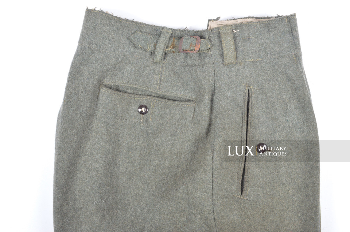 Rare pantalon de combat M42 Waffen-SS - Lux Military Antiques - photo 12
