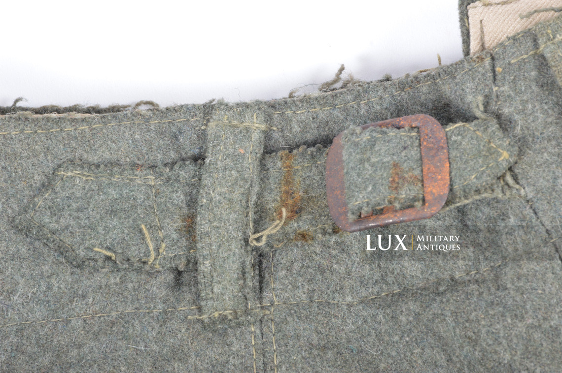 Rare pantalon de combat M42 Waffen-SS - Lux Military Antiques - photo 13