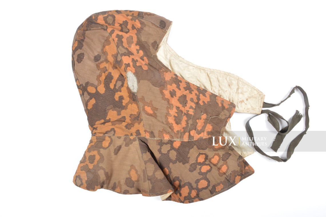 Waffen-SS Oak Leaf « A » autumn reversible to white winter camouflage hood - photo 4