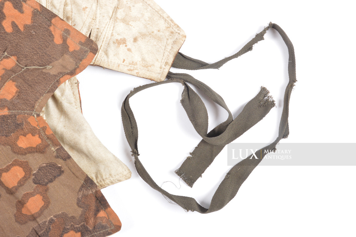 Waffen-SS Oak Leaf « A » autumn reversible to white winter camouflage hood - photo 8