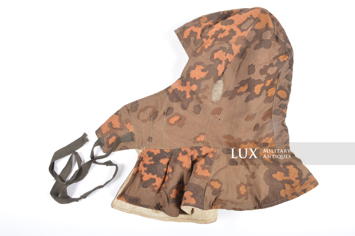Waffen-SS Oak Leaf « A » autumn reversible to white winter camouflage hood - photo 9