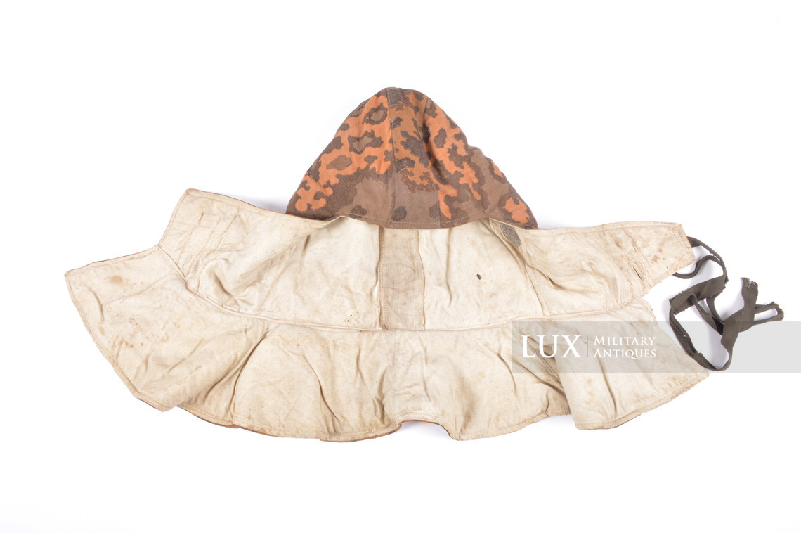 Waffen-SS Oak Leaf « A » autumn reversible to white winter camouflage hood - photo 11