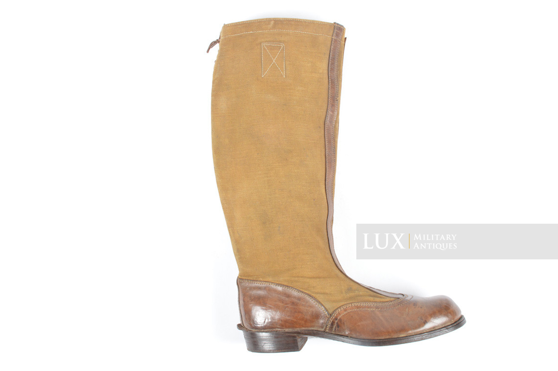 Waffen-SS tropical service issue high boots, « VA 104/41 SS » - photo 8