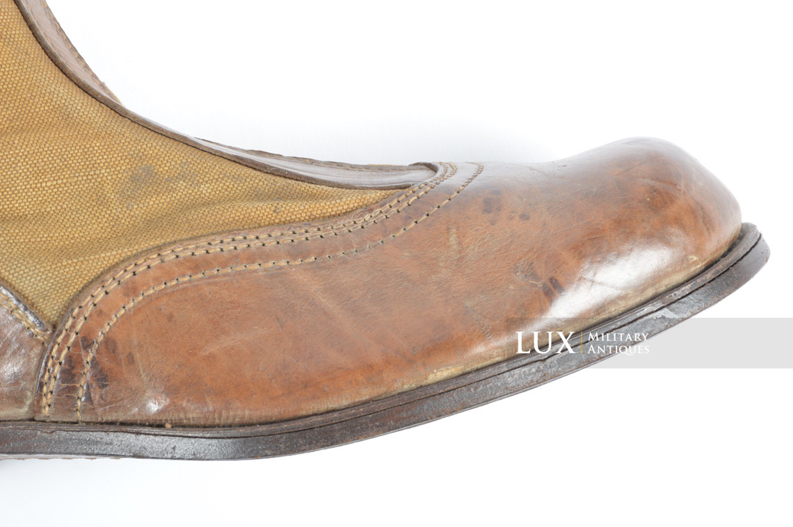 Waffen-SS tropical service issue high boots, « VA 104/41 SS » - photo 11