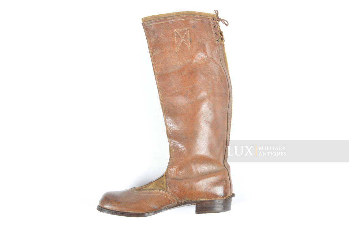 Waffen-SS tropical service issue high boots, « VA 104/41 SS » - photo 12