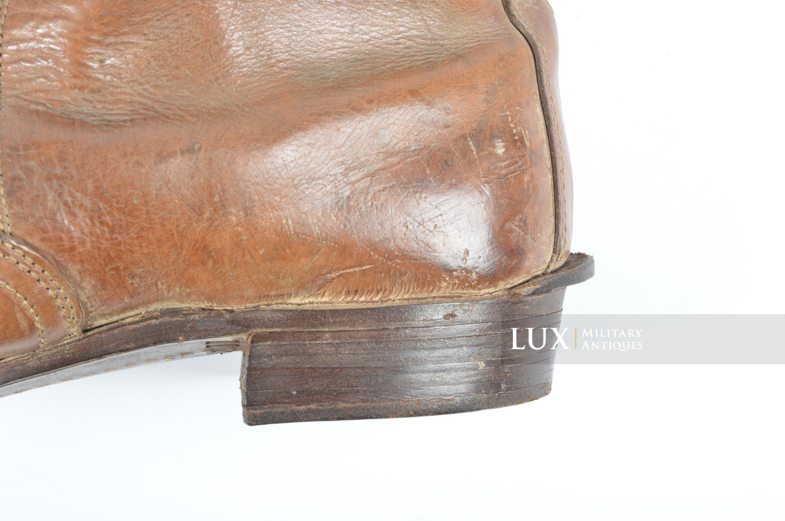 Waffen-SS tropical service issue high boots, « VA 104/41 SS » - photo 14