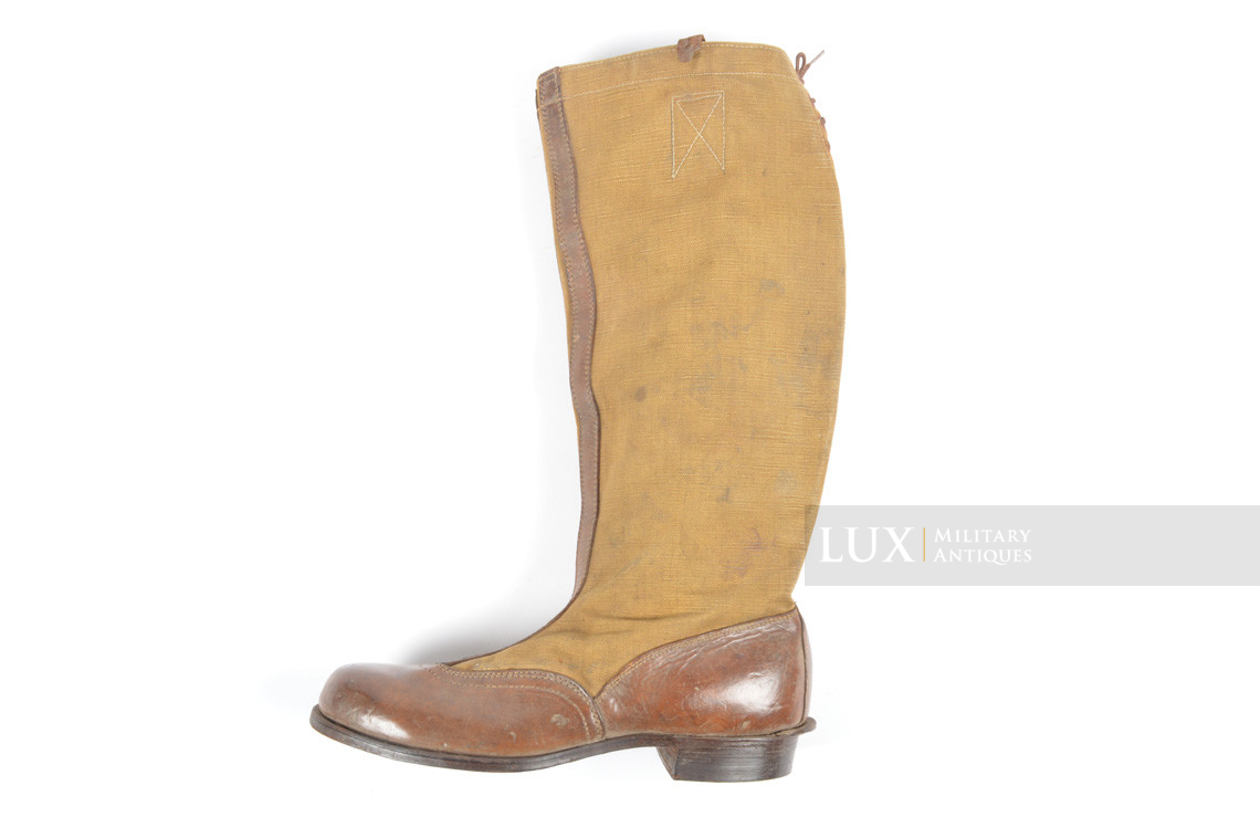 Waffen-SS tropical service issue high boots, « VA 104/41 SS » - photo 23