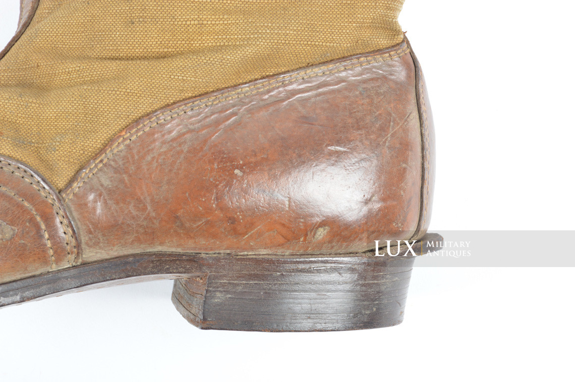 Waffen-SS tropical service issue high boots, « VA 104/41 SS » - photo 25