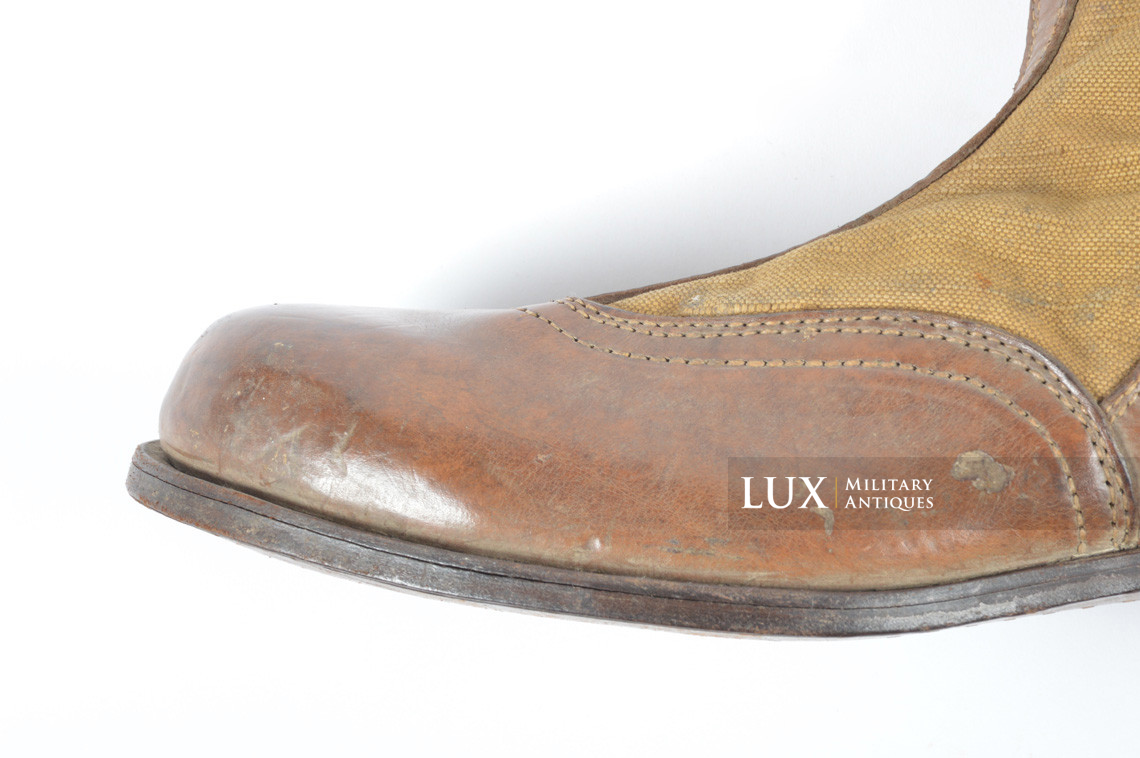 Waffen-SS tropical service issue high boots, « VA 104/41 SS » - photo 26
