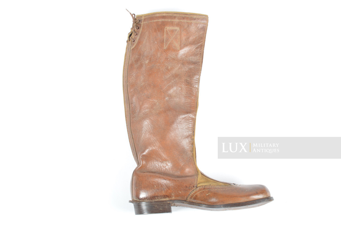 Waffen-SS tropical service issue high boots, « VA 104/41 SS » - photo 27