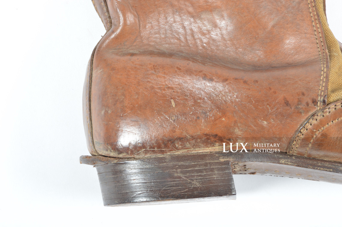 Waffen-SS tropical service issue high boots, « VA 104/41 SS » - photo 29