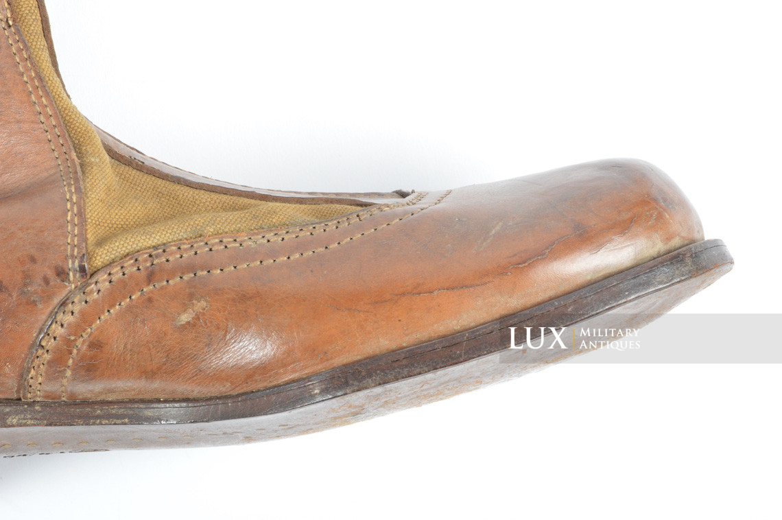 Waffen-SS tropical service issue high boots, « VA 104/41 SS » - photo 30