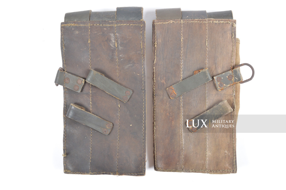 Pair of WW2 Italian Beretta 38 magazine pouches - photo 20