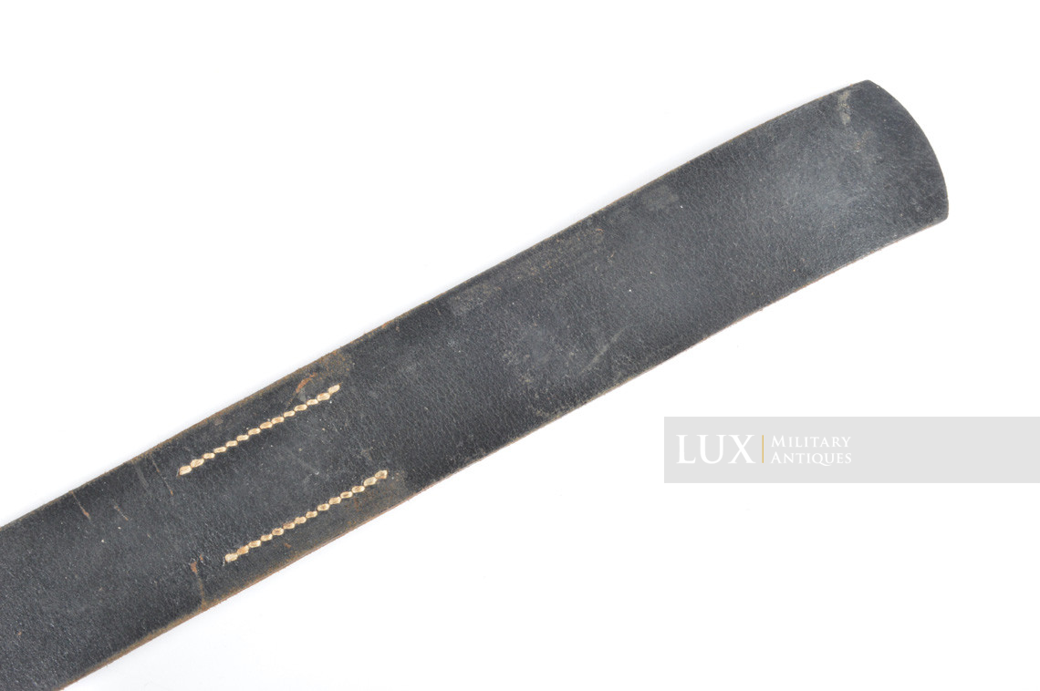 Mid-war Heer/Waffen-SS leather belt, « jnb 1942