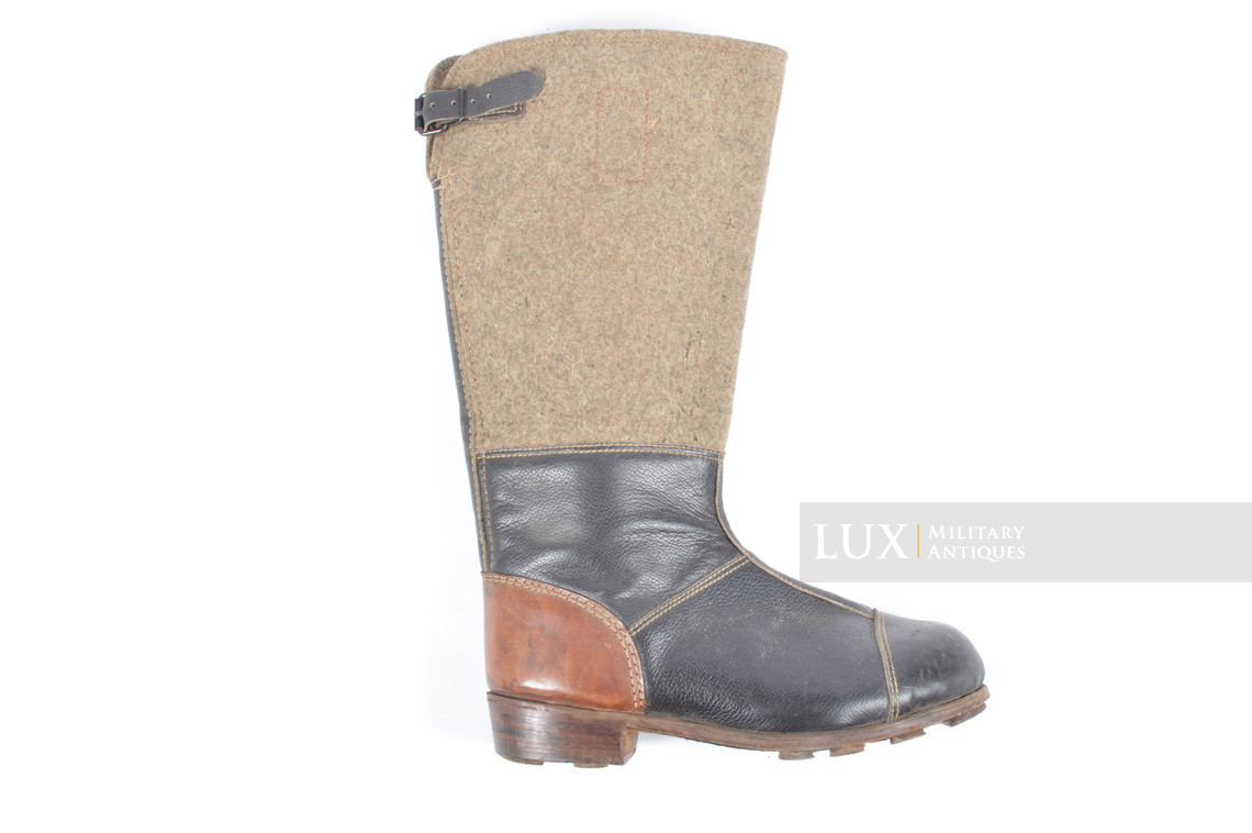 German late-war brown winter combat boots, « RBNr » - photo 8