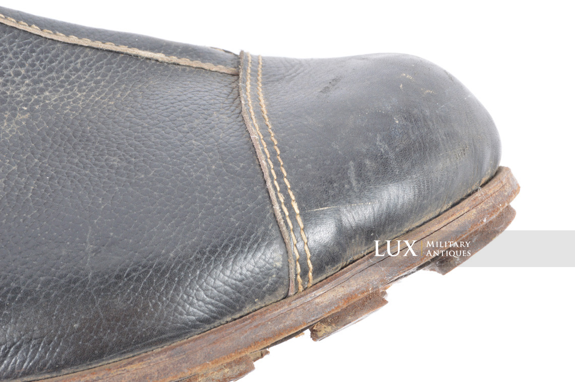 German late-war brown winter combat boots, « RBNr » - photo 12