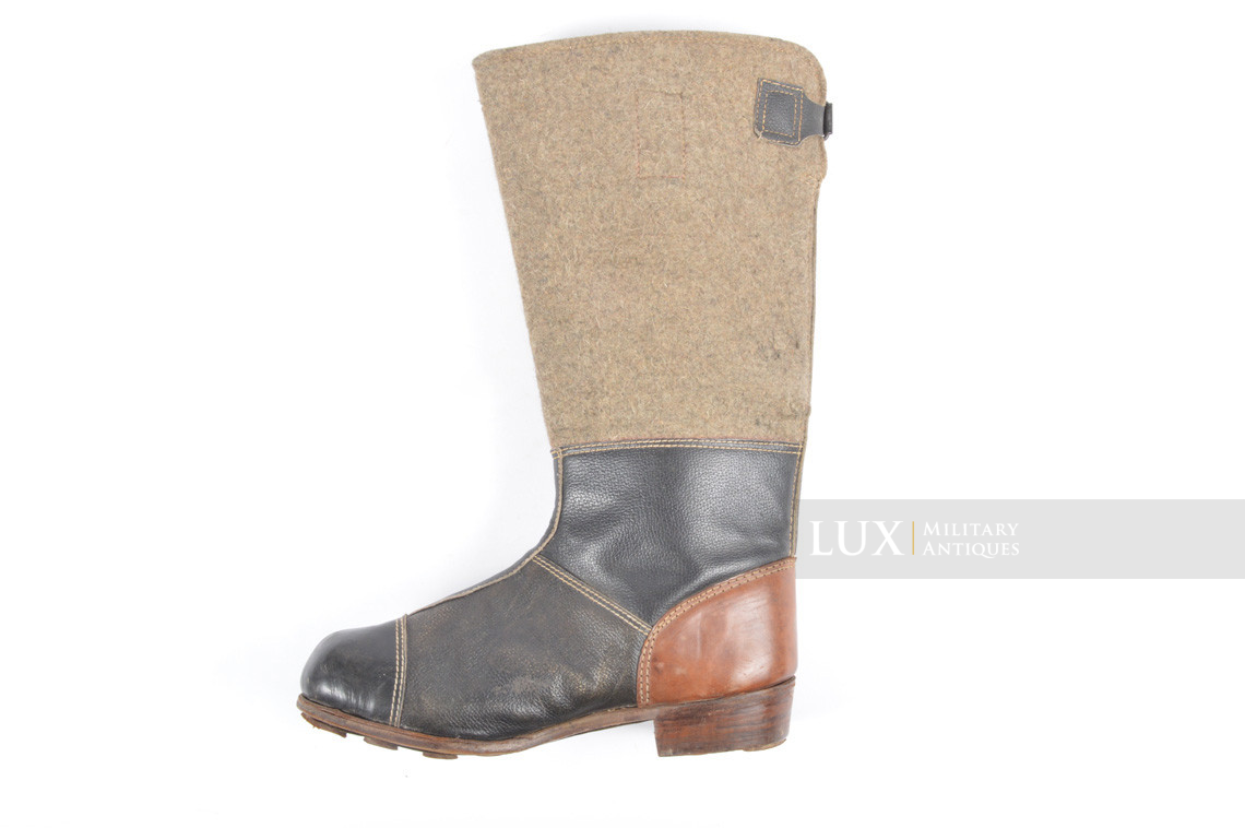 German late-war brown winter combat boots, « RBNr » - photo 13