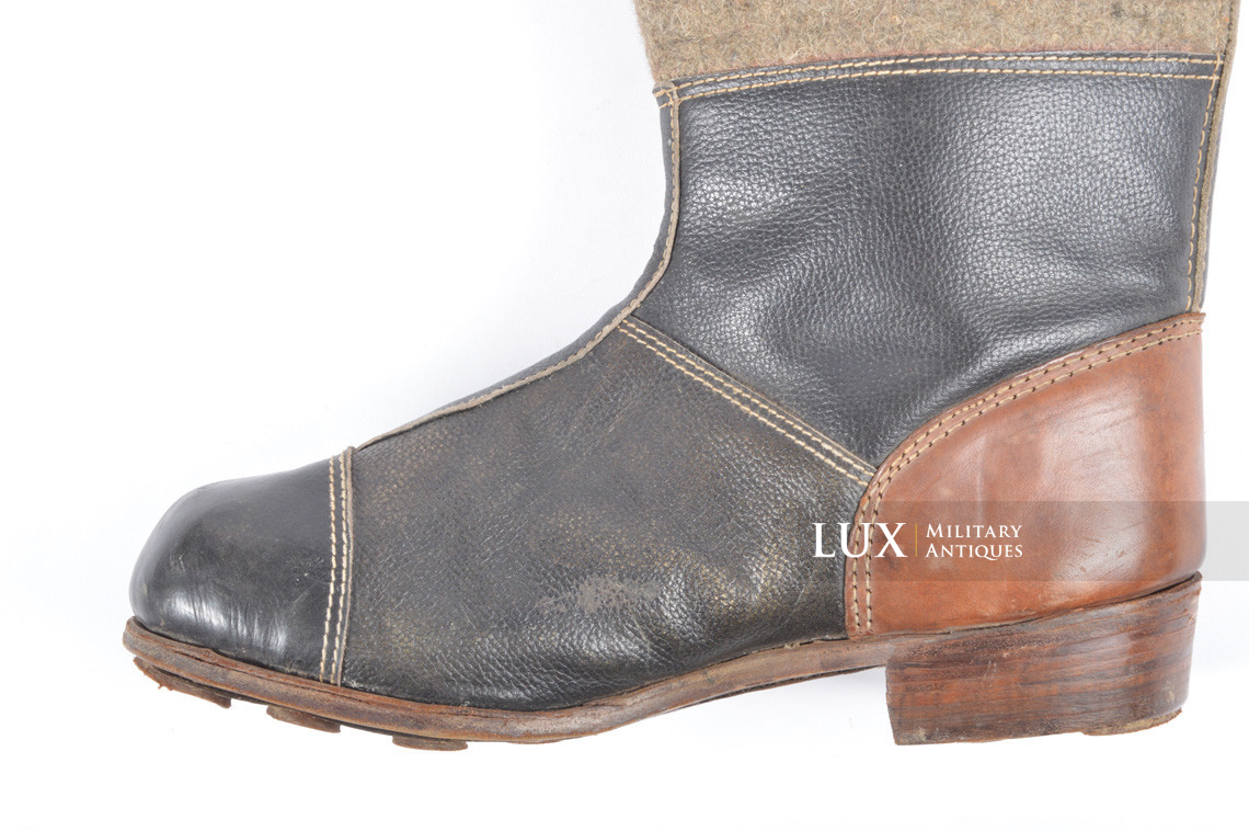 German late-war brown winter combat boots, « RBNr » - photo 15