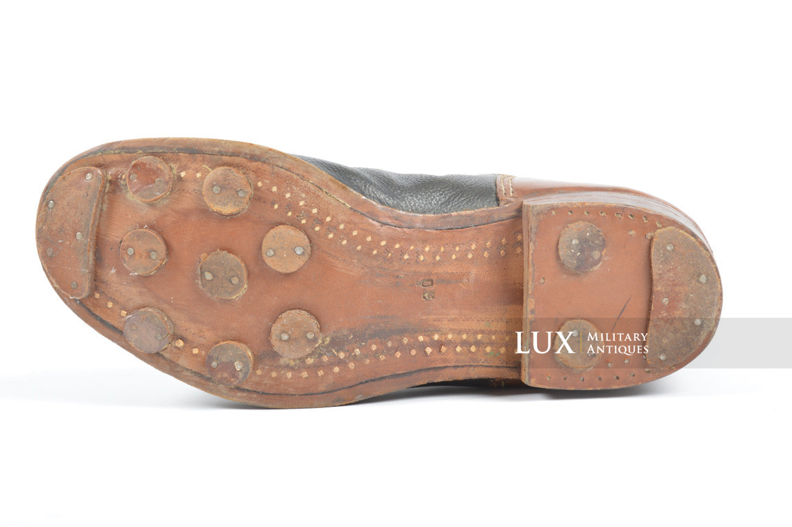 German late-war brown winter combat boots, « RBNr » - photo 18