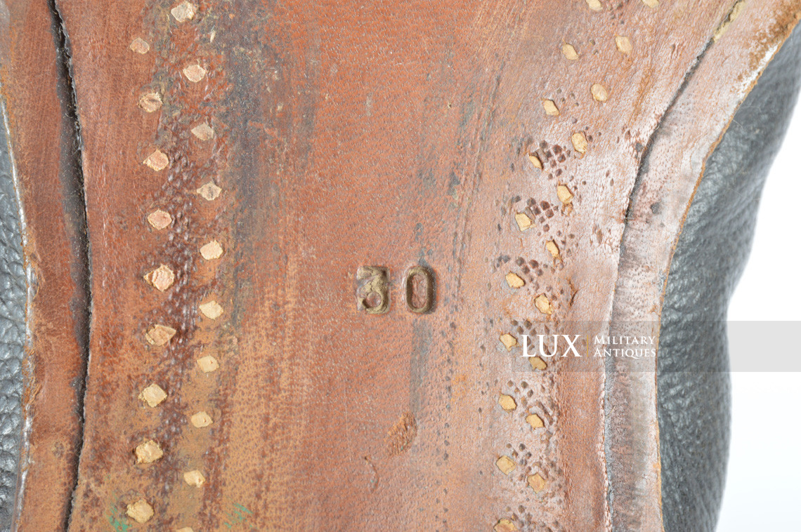 German late-war brown winter combat boots, « RBNr » - photo 19