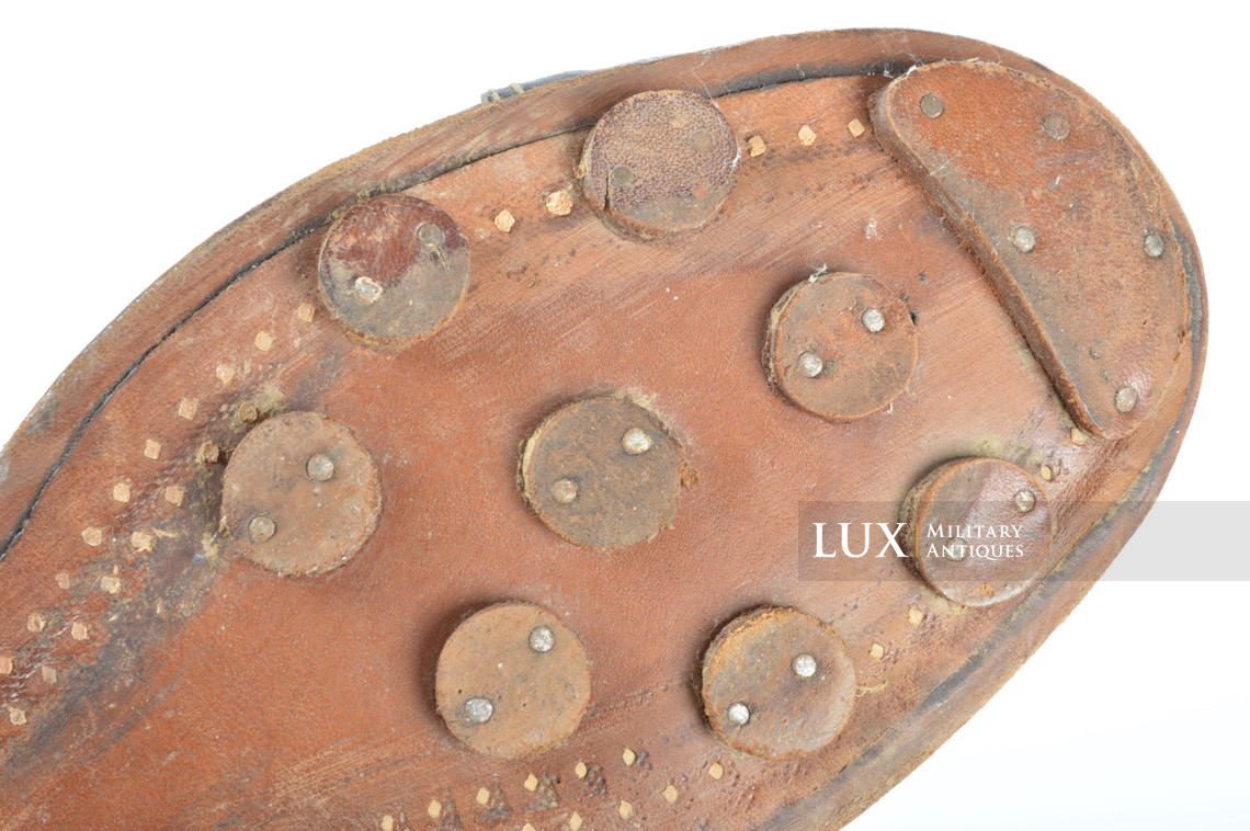 German late-war brown winter combat boots, « RBNr » - photo 20