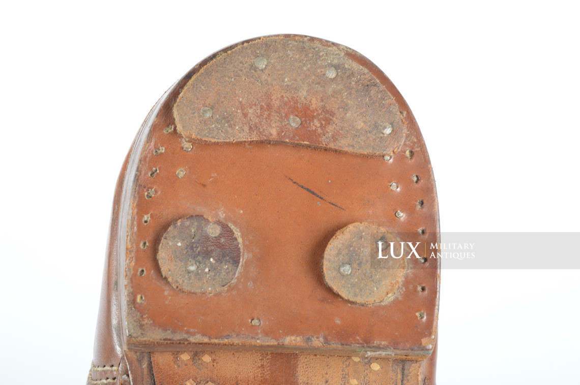 German late-war brown winter combat boots, « RBNr » - photo 21