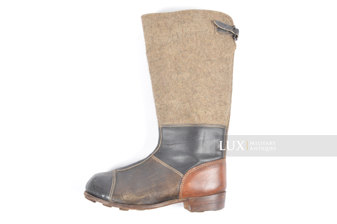 German late-war brown winter combat boots, « RBNr » - photo 23